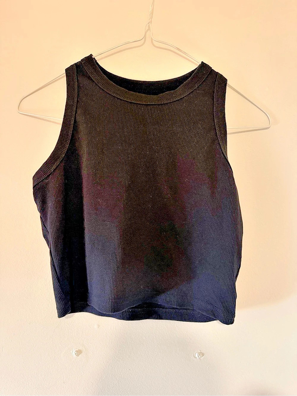 Black Tank Top — Small